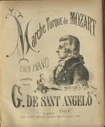 Marche Turque de Mozart pour piano simplifiée par G. de Sant'Angelo